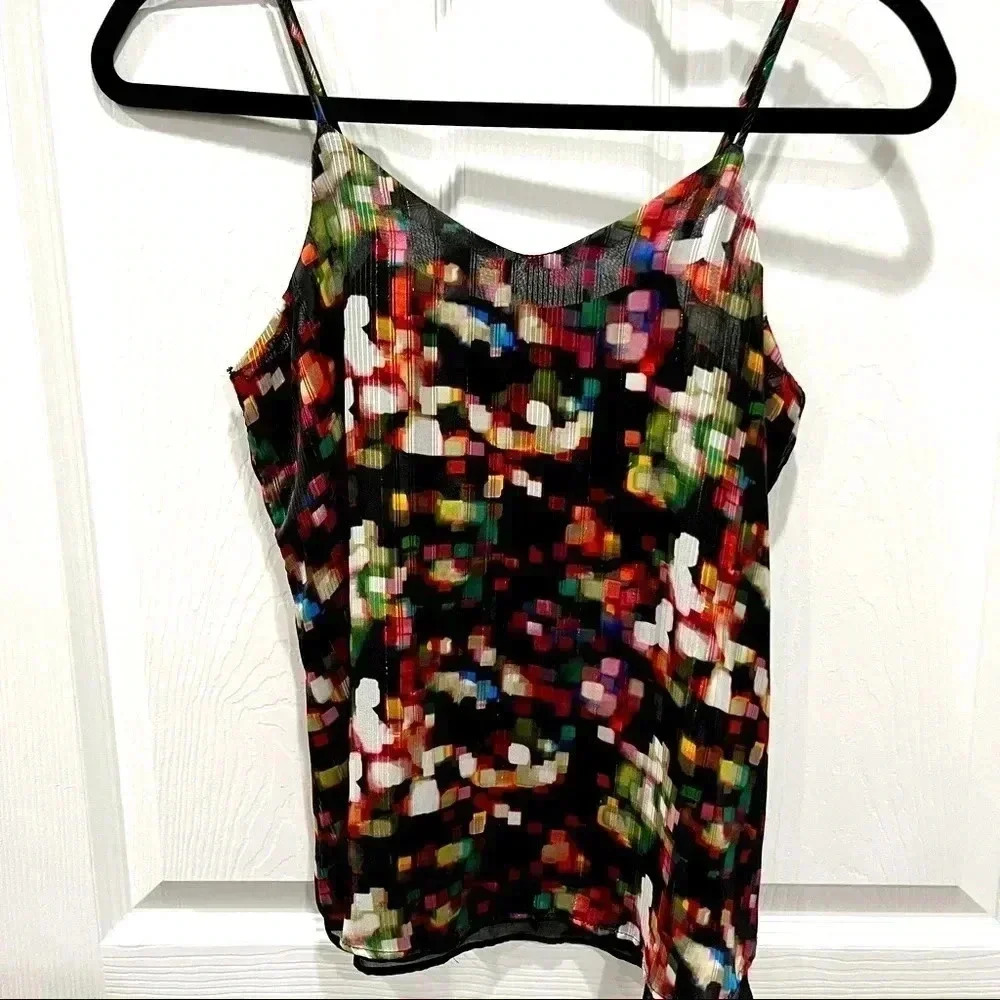 Mossimo spagetti strap (adjustable) dressy lined colorful tank